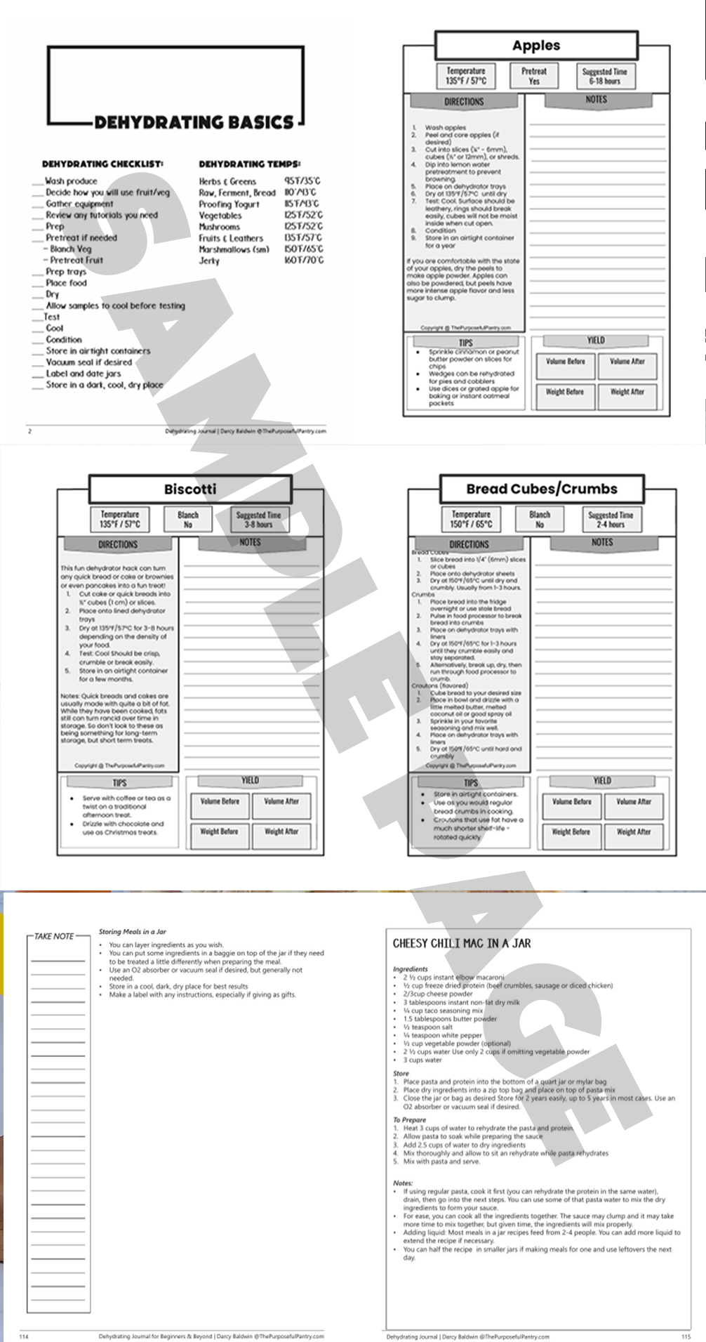 A set of Beginners Dehydrating Toolbox Bundle worksheets for a game of chess by The Purposeful Pantry.